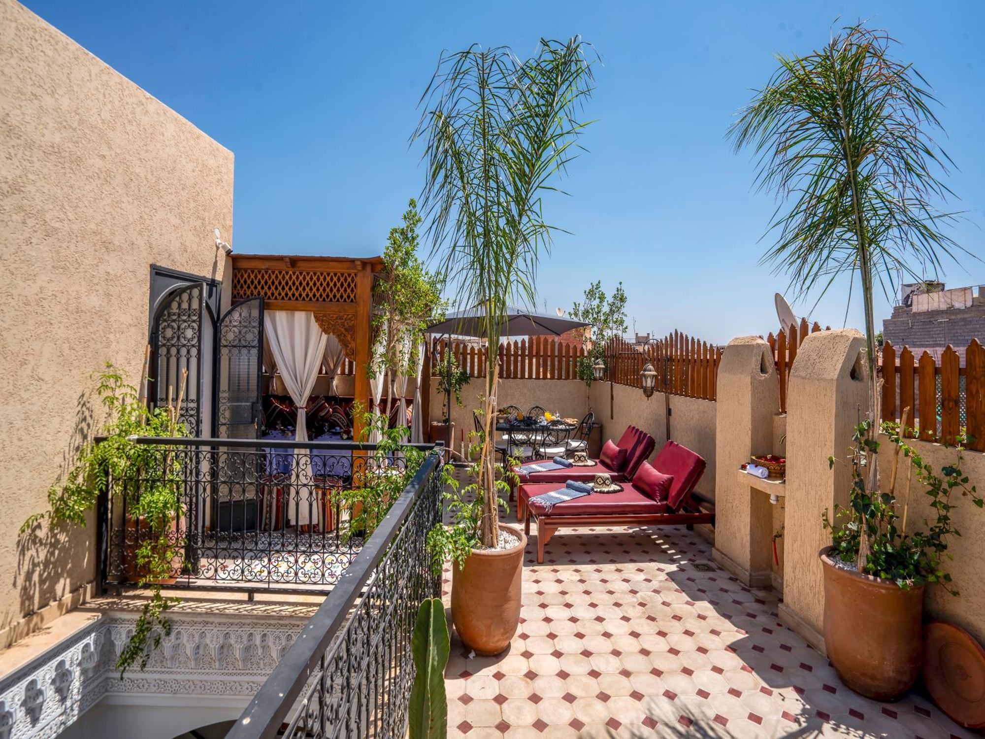 Riad Le Nid De Fatima Марракеш Экстерьер фото