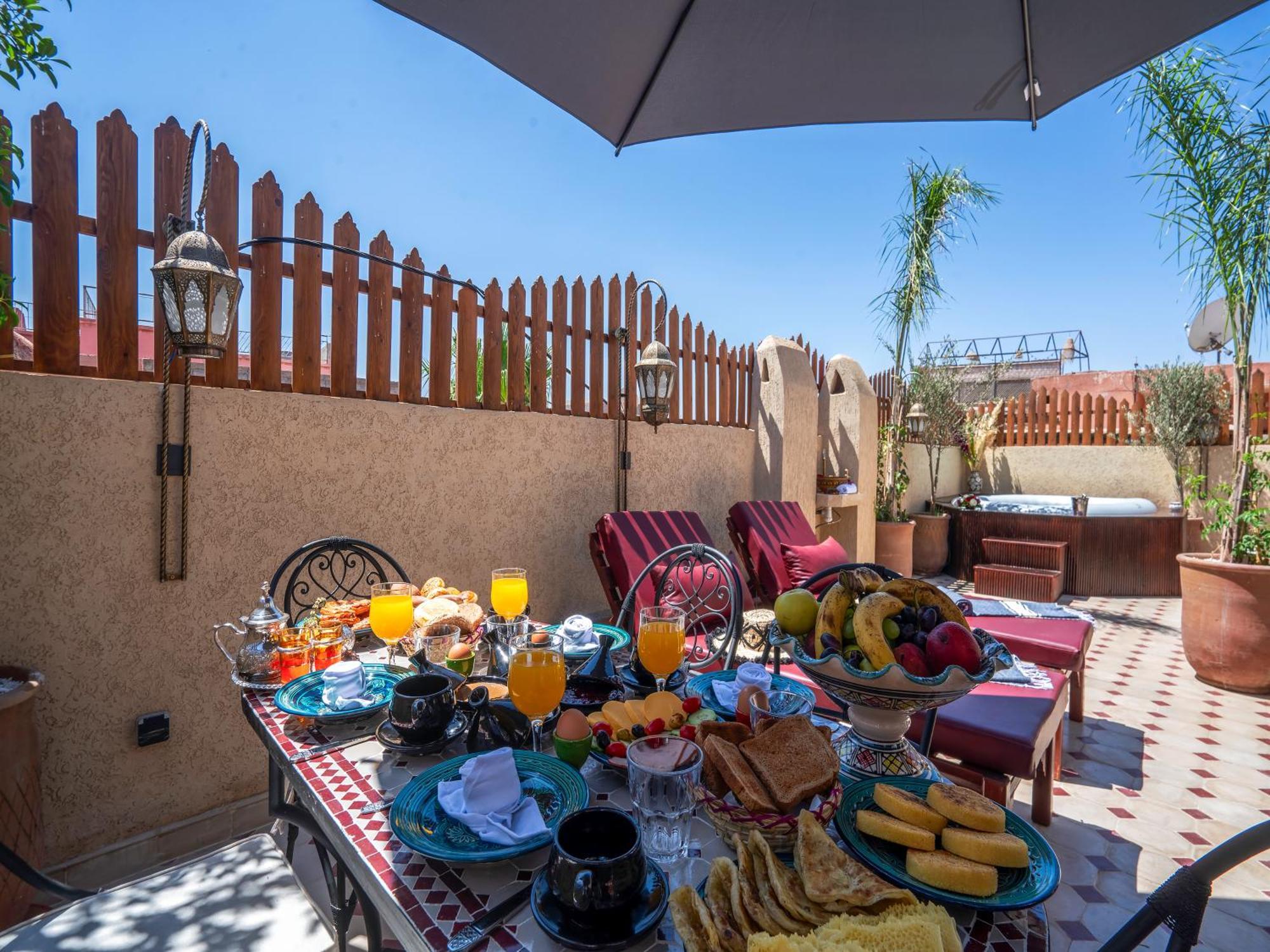 Riad Le Nid De Fatima Марракеш Экстерьер фото