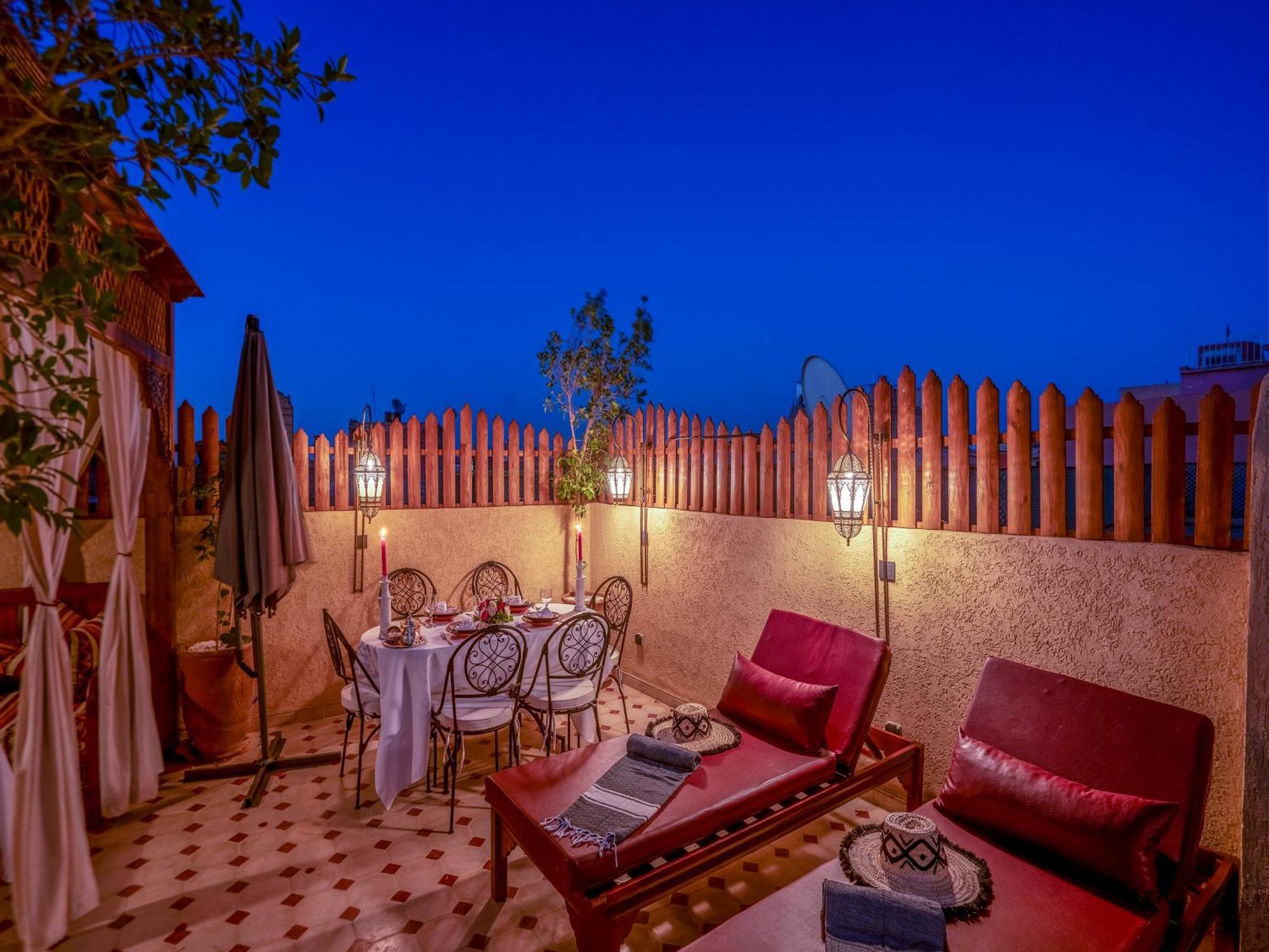 Riad Le Nid De Fatima Марракеш Экстерьер фото