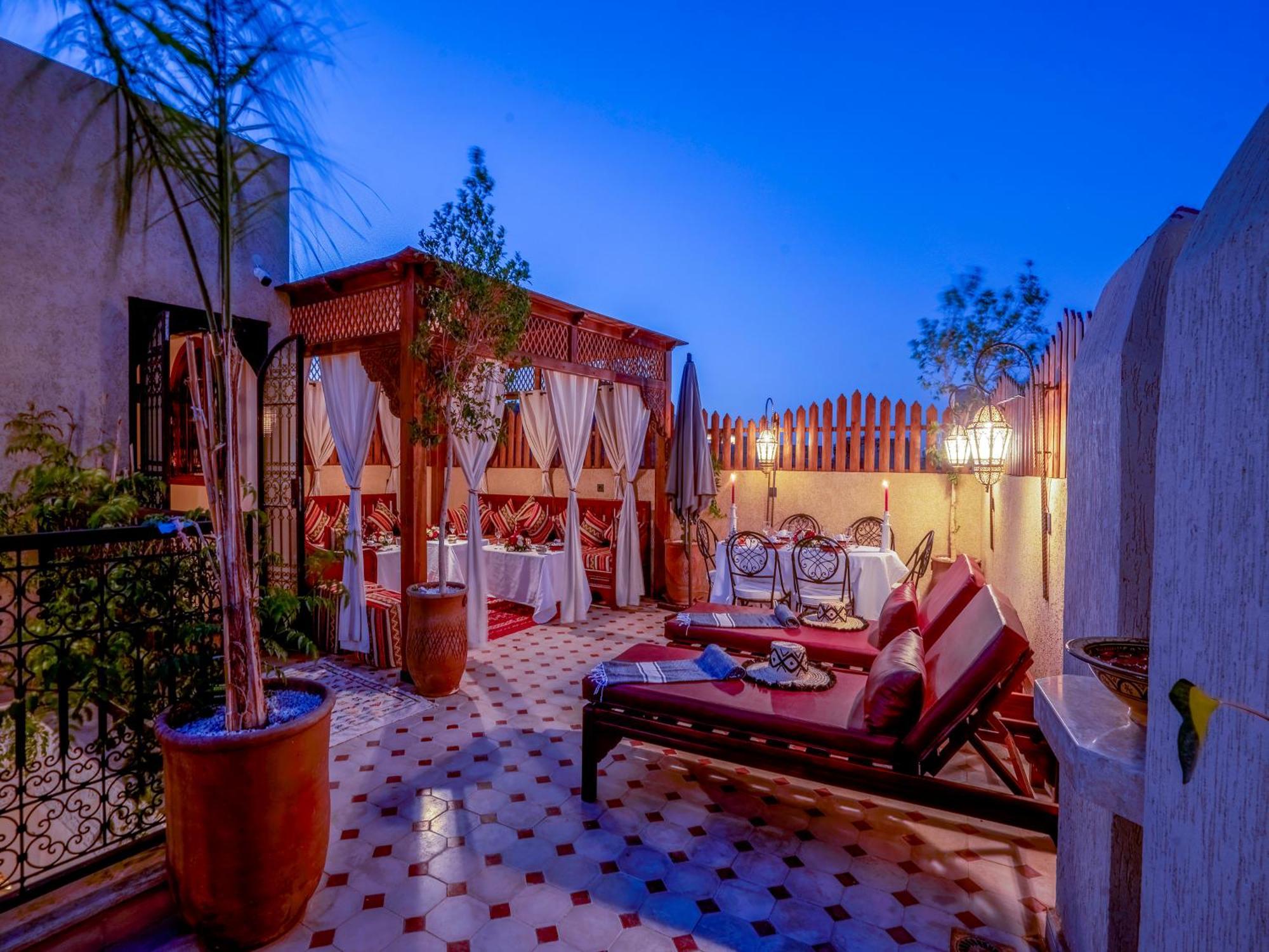 Riad Le Nid De Fatima Марракеш Экстерьер фото