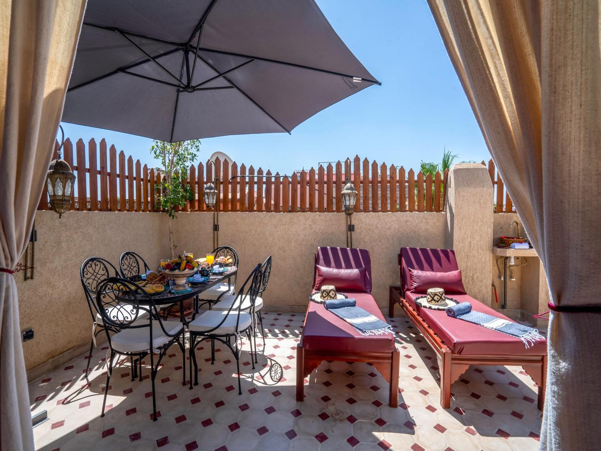Riad Le Nid De Fatima Марракеш Экстерьер фото